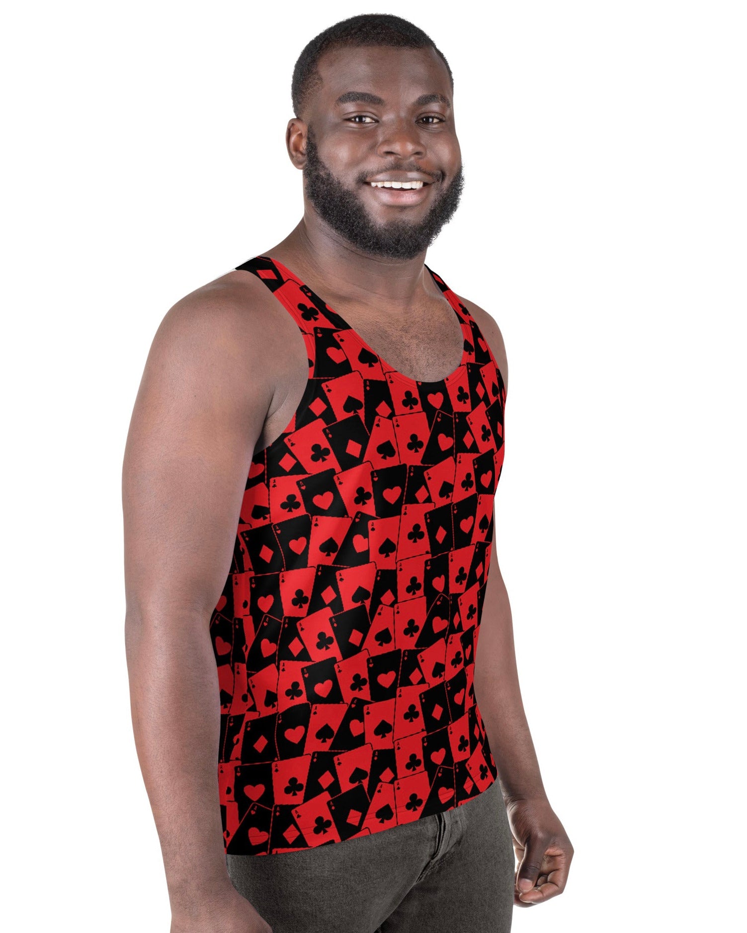 Ace Of Hearts Tank Top, Tank Top, - One Stop Rave
