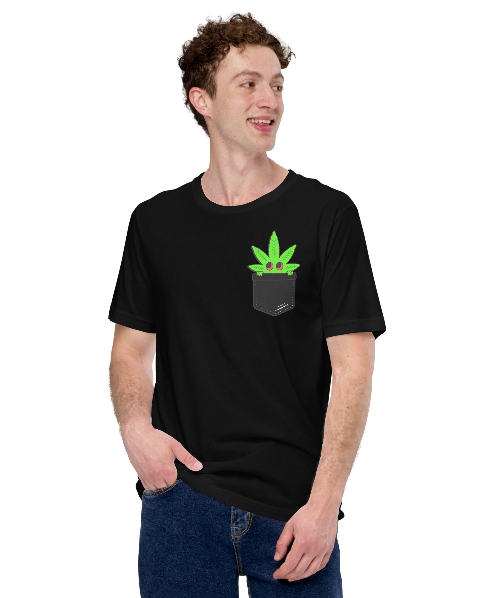 Pocket Weed T-Shirt, T-Shirt, - One Stop Rave