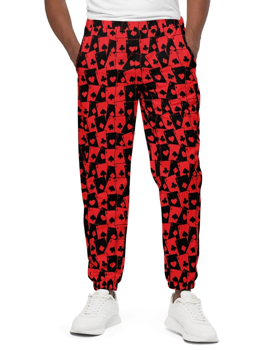 Ace Of Hearts Track Pants, Track Pants, - One Stop Rave