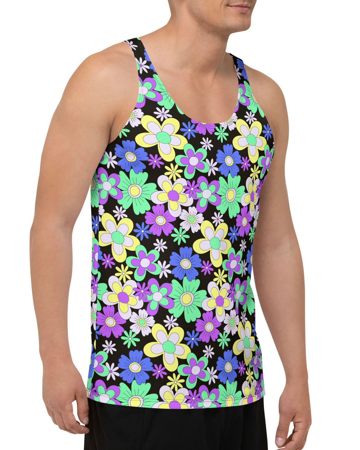 Crazy Daisy Tank Top, Tank Top, - One Stop Rave