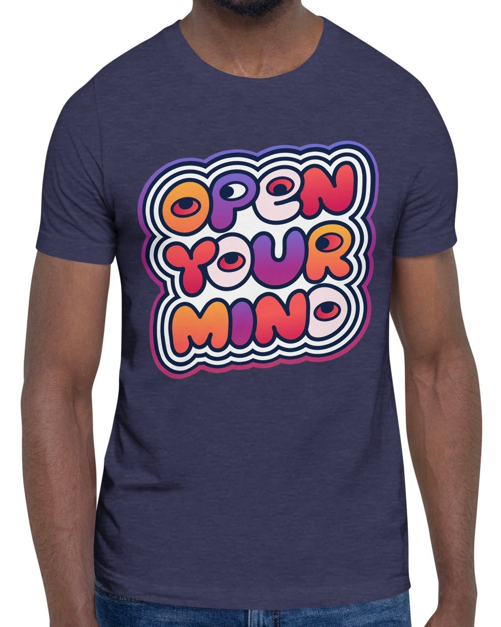 Open Your Mind T-Shirt, T-Shirt, - One Stop Rave