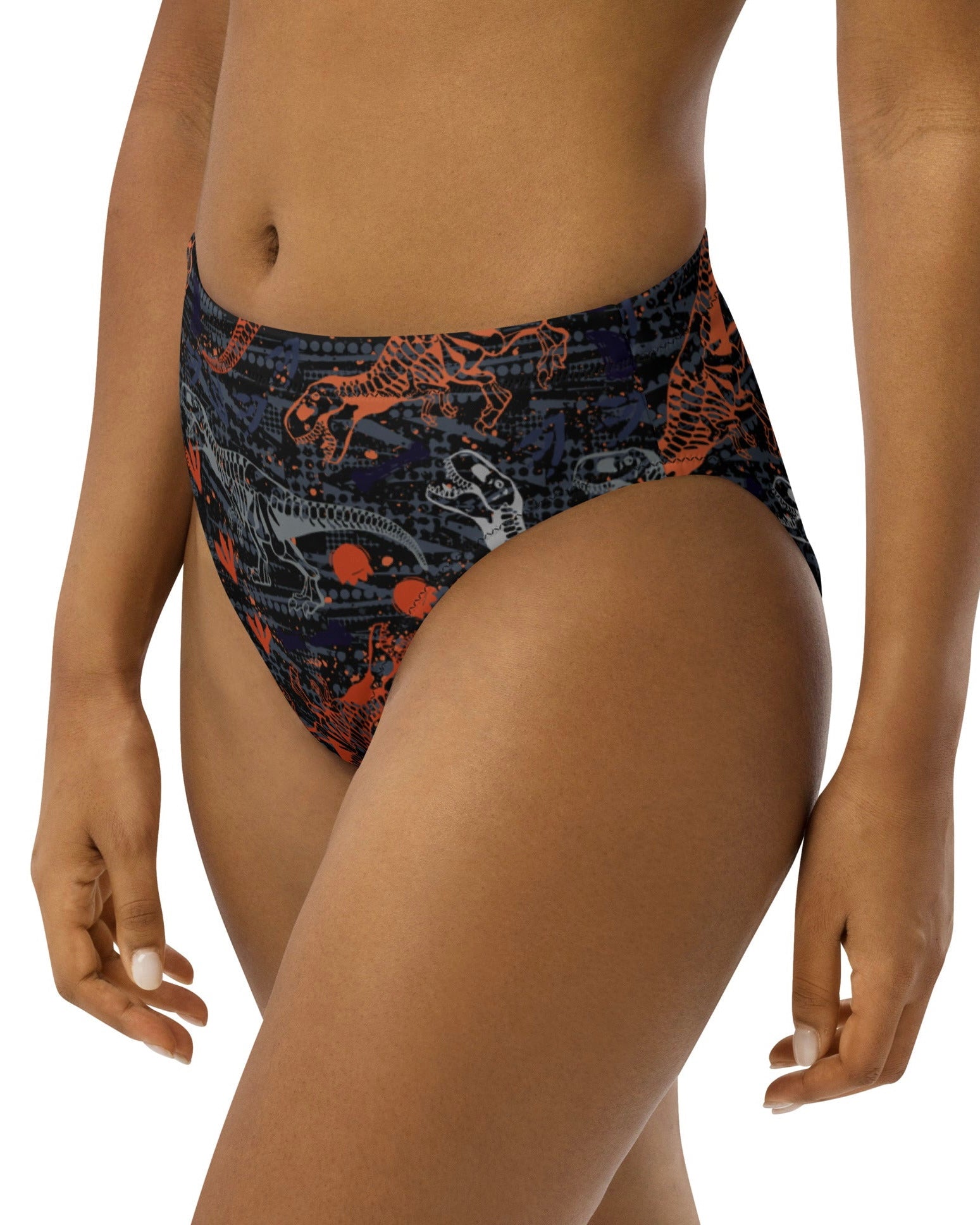 T-Wrecked Recycled High Waisted Bottoms, High-Waisted Bottoms, - One Stop Rave