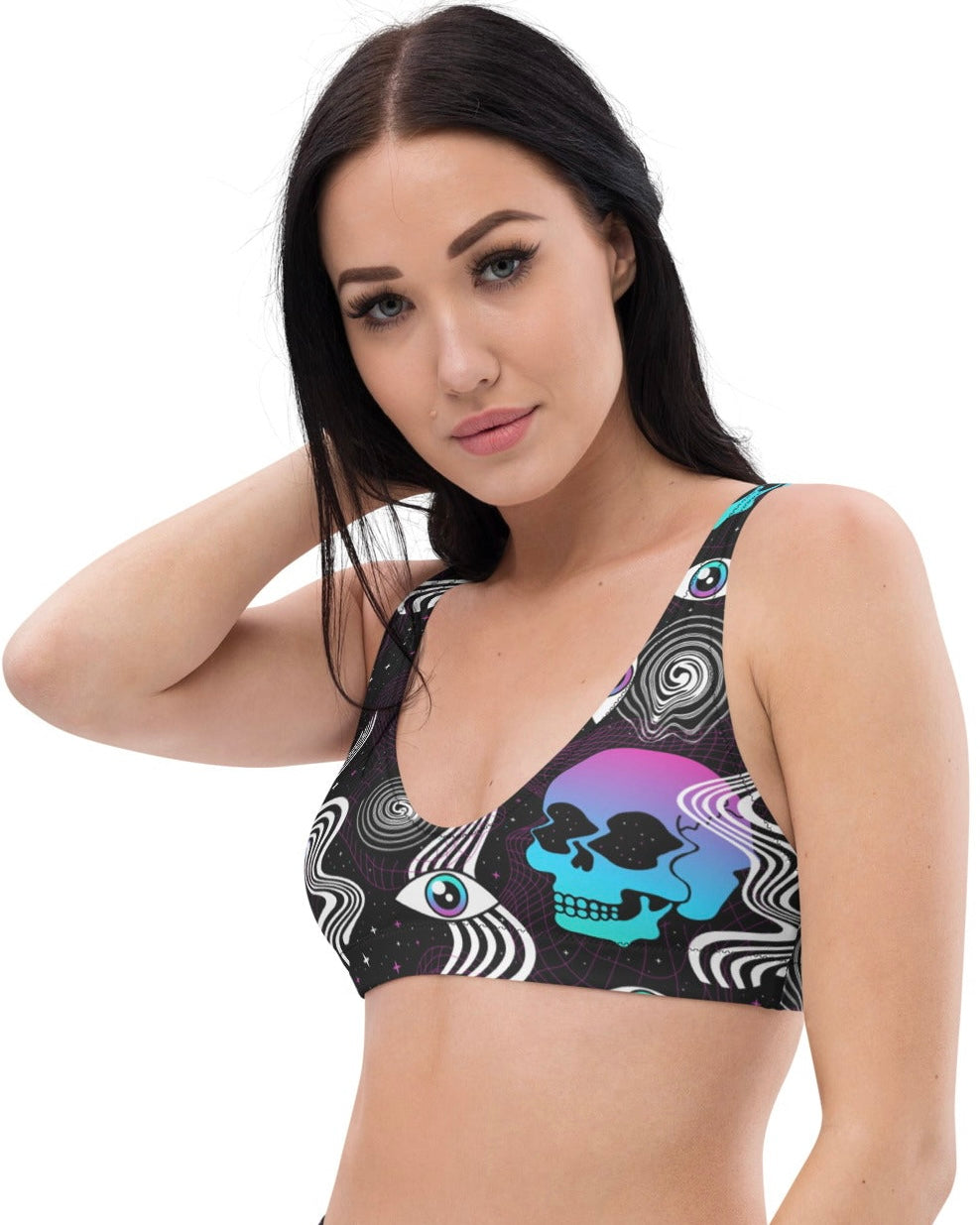 Ego Death Recycled Padded V-Top, V-Top, - One Stop Rave