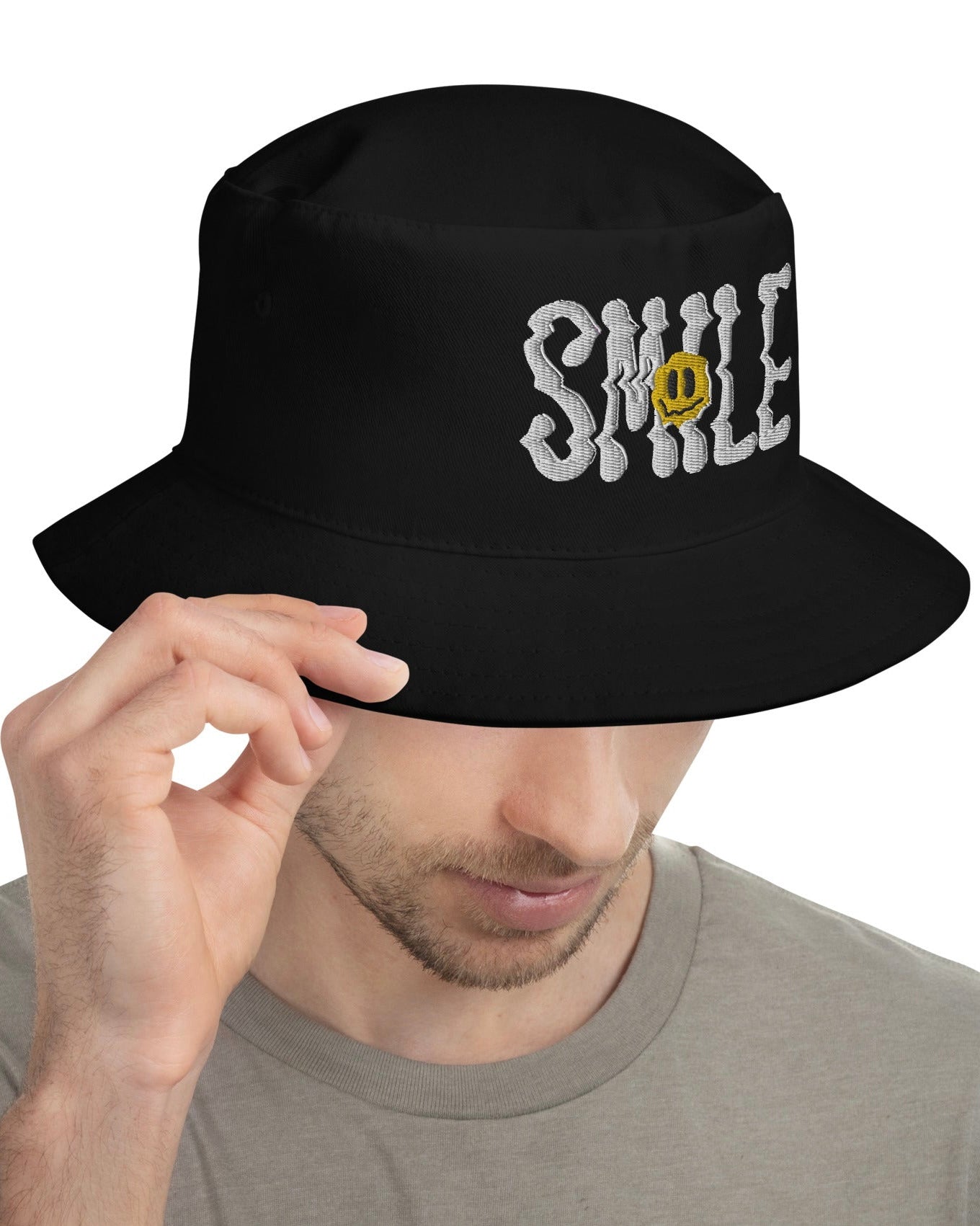 Smile Bucket Hat, Bucket Hat, - One Stop Rave