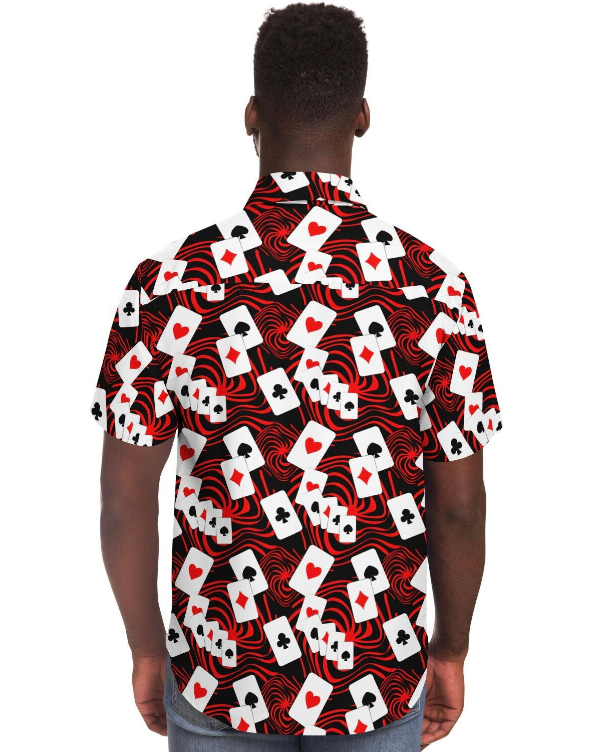 Off With Your Head Party Shirt, Short Sleeve Button Down Shirt, - One Stop Rave