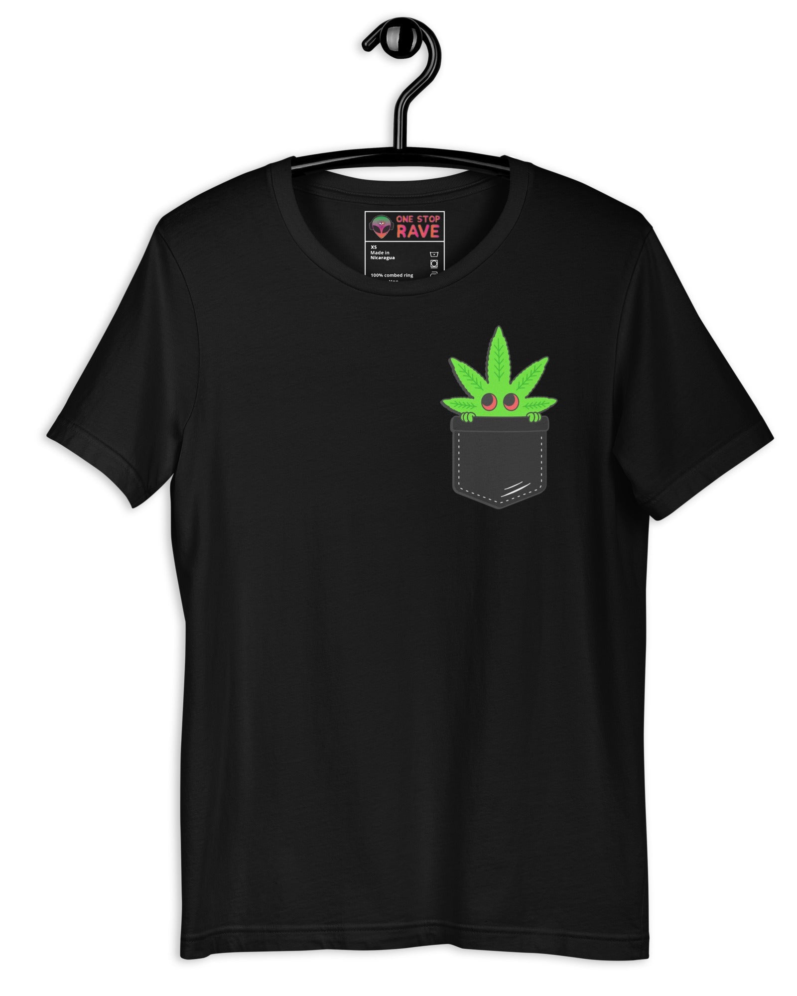 Pocket Weed T-Shirt, T-Shirt, - One Stop Rave